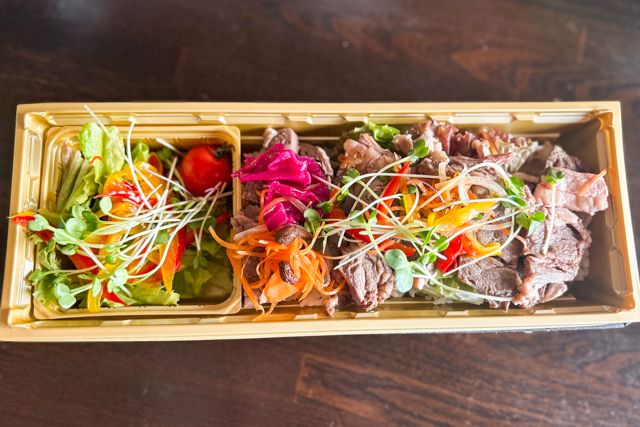 ビストロデリス-ビストロデリスの旨菜（うまさい）リブアイステーキ重