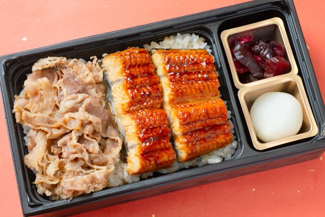 竈炊き 鰻治郎（千葉店）-うなぎと牛すき重【吟】