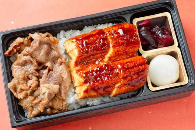 竈炊き 鰻治郎（埼玉店）-うなぎと豚すき重【雅】