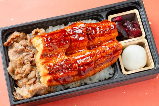 竈炊き 鰻治郎（埼玉店）-うなぎと豚すき重【匠】
