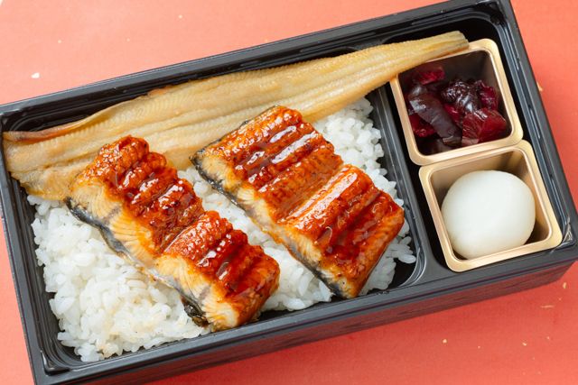 竈炊き 鰻治郎（埼玉店）-うなぎと穴子1本重【吟】