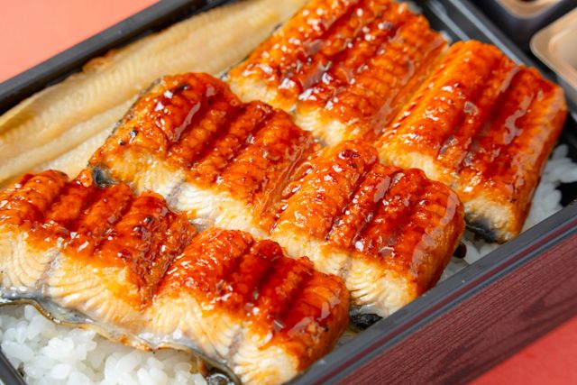 竈炊き 鰻治郎（埼玉店）-うなぎと穴子1本重【雅】