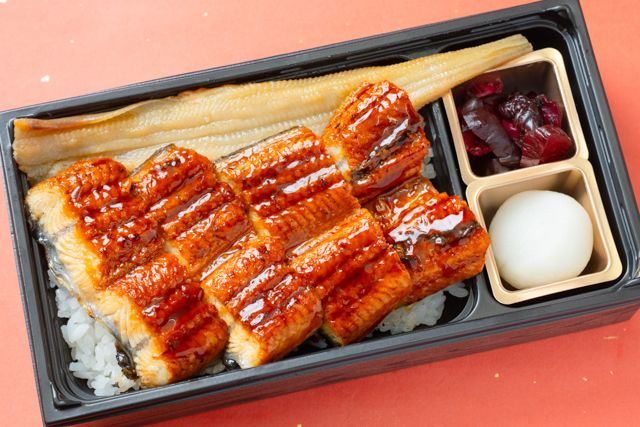 竈炊き 鰻治郎（埼玉店）-うなぎと穴子1本重【匠】