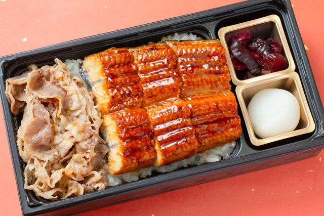 竈炊き 鰻治郎（埼玉店）-うなぎと牛すき重【雅】