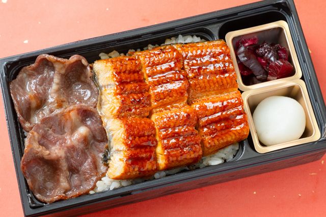 竈炊き 鰻治郎（埼玉店）-うなぎと牛タン重【雅】