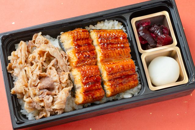 竈炊き 鰻治郎（埼玉店）-うなぎと和牛すき重【吟】