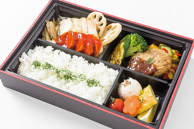 洋食レストラン 宇都宮（千葉店）-デミハンバーグとチキンソテー弁当