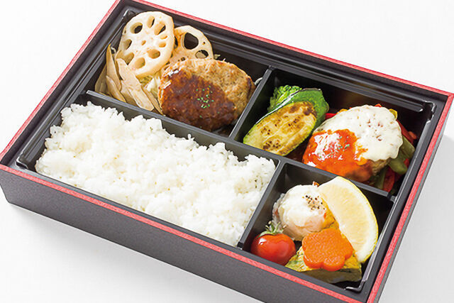 洋食レストラン 宇都宮（埼玉店）-Wハンバーグ弁当