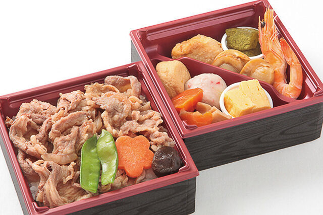 美味旬彩 清翠楼（千葉店）-牛飯2段重