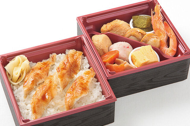 美味旬彩 清翠楼（千葉店）-穴子めし2段重