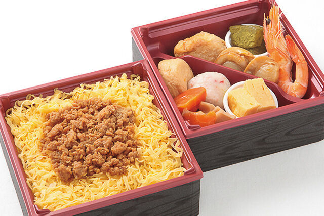 美味旬彩 清翠楼（千葉店）-そぼろ飯2段重