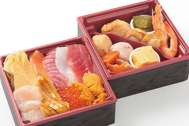 美味旬彩 清翠楼（埼玉店）-彩り旬彩ちらし二段重