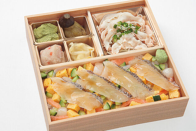 鯛の漬けちらし