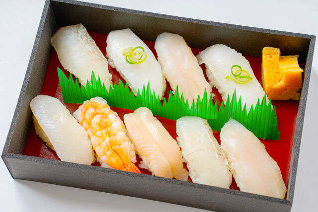 握り屋 喜兵衛（千葉店）-白身が主役の握り