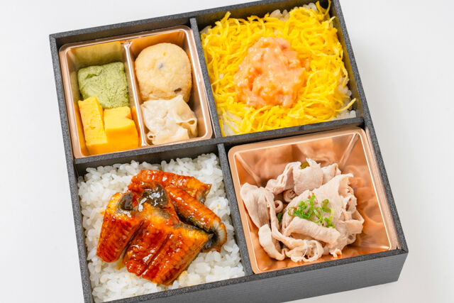 スタミナ満点問屋 うな蔵（千葉店）-鰻うなぎと鮭トロ重と豚しゃぶ弁当