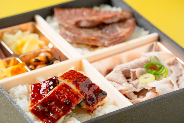 スタミナ満点問屋 うな蔵（千葉店）-鰻・厚切り牛たん・豚しゃぶのトリプルメイン弁当