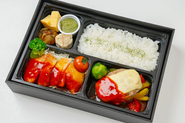 Chart Grill【チャートグリル】（千葉店）-チーズハンバーグとグリルチキン弁当