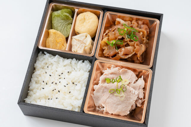 匠の房 肉嶺（千葉店）-牛すき焼きと豚しゃぶ弁当