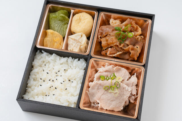 匠の房 肉嶺（埼玉店）-和牛すき焼きと豚しゃぶ弁当