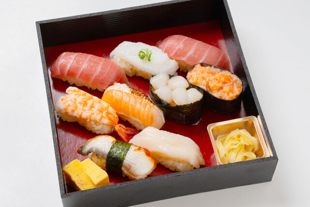 初代伝承 赤酢のシャリ 鮨むらさき（千葉店）-【熨斗対応可】【秋の味覚】鮨むらさき秋限定握り