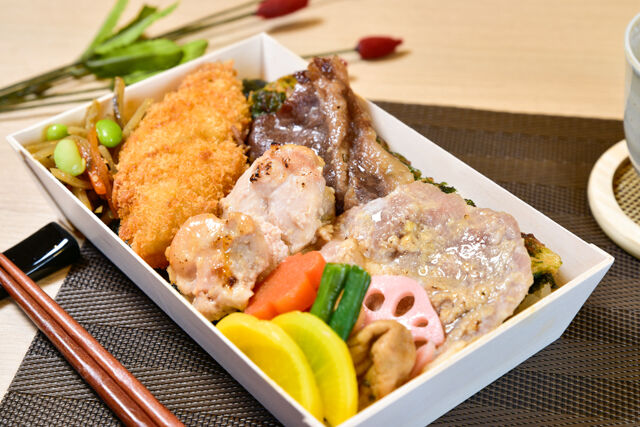 江戸前ちば海苔弁-肉三昧江戸前ちば海苔弁