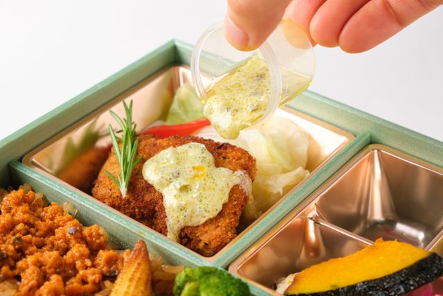 奈良イタリアン Lega'（東京店）-【Yoshino】白身魚の香草パン粉揚げ ～大和橘のタルタルソース～