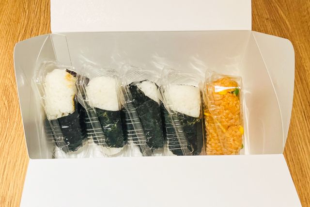 個包装おにぎりオードブル5種盛り