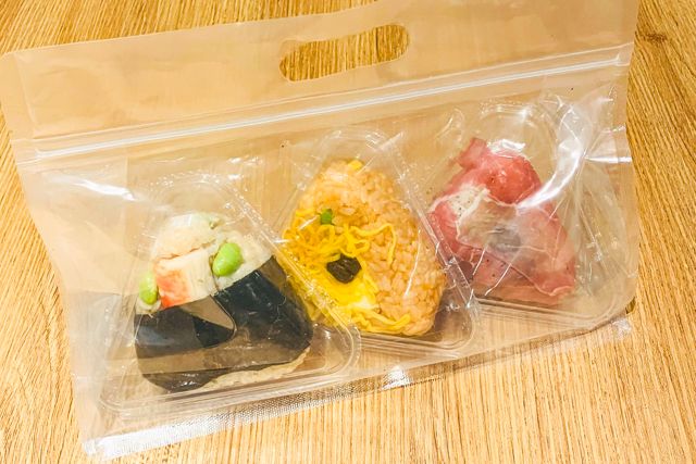 個包装DERIおにぎりオードブル3種盛り