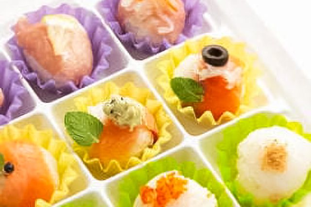 創作手毬ずし9種盛り