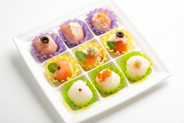 創作ダイニングSAKIGAKE〜オードブル〜-創作手毬ずし9種盛り