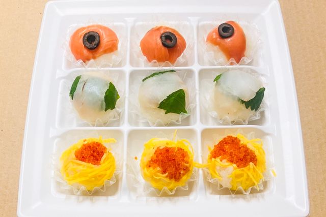 創作ダイニングSAKIGAKE〜オードブル〜-手毬ずしオードブル3種盛りA