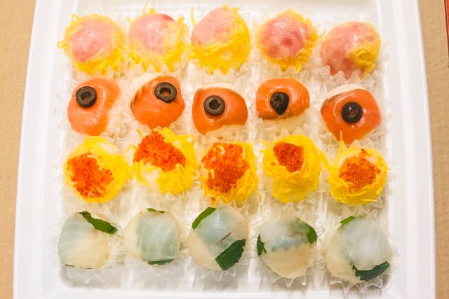 創作ダイニングSAKIGAKE〜オードブル〜-手毬ずしオードブル4種盛り