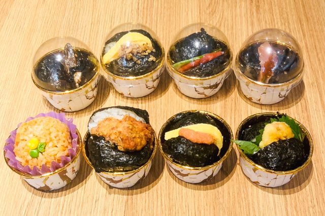 個包装手毬おにぎりオードブル4種盛り