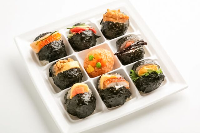 創作ダイニングSAKIGAKE〜オードブル〜-手毬おにぎりオードブル9種盛り