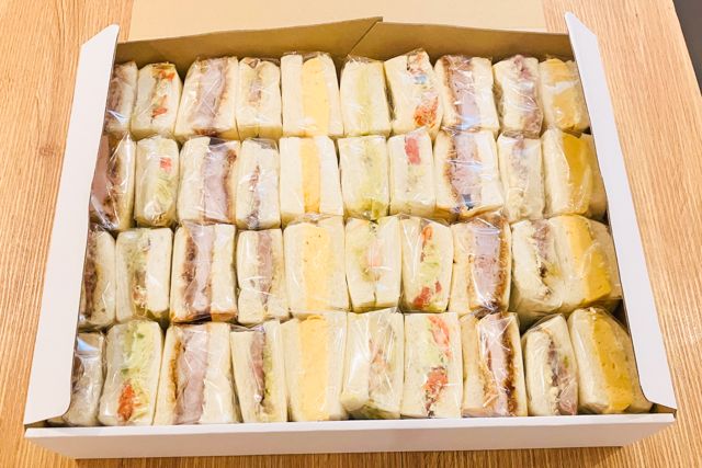 創作ダイニングSAKIGAKE〜オードブル〜-個包装サンドイッチオードブル 40カット5種盛り