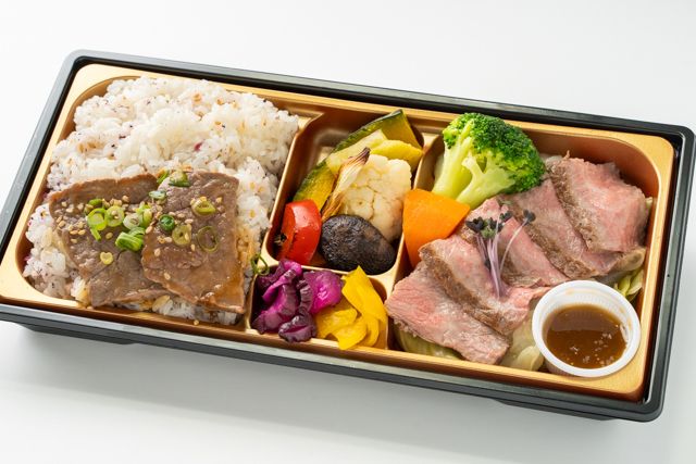 阿波牛ステーキAWAWA-【煌】厳選和牛ステーキ弁当