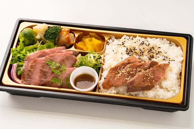 阿波牛ステーキAWAWA-【輝】厳選和牛ステーキ弁当