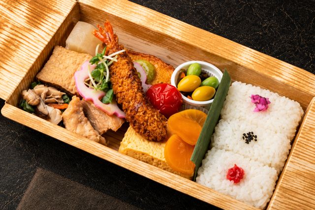 折詰割烹 最魚-サクッと丸ごと海老フライ御膳