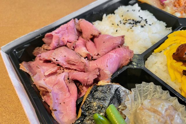 よこはま雅膳-よこはま雅膳（寿）和牛ローストビーフと鰻御飯