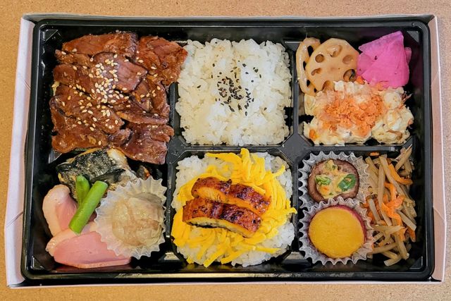 よこはま雅膳-よこはま雅膳（寿）和牛ハラミステーキと鰻御飯