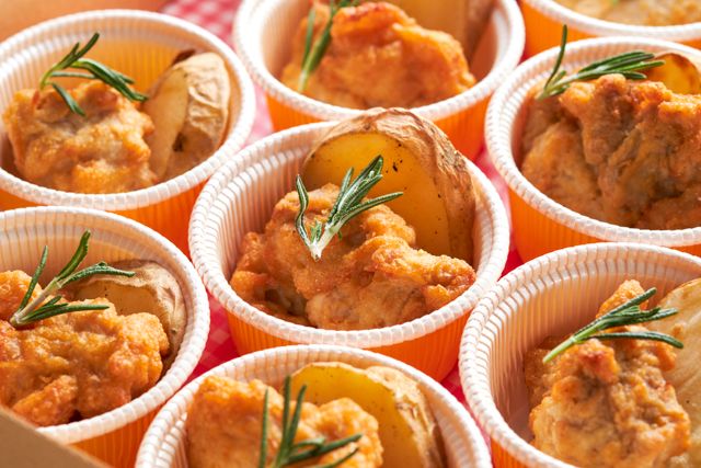 フライドチキン＆ポテト