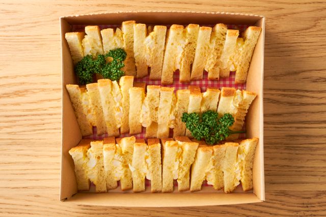 こだわりデニッシュのタマゴサンド