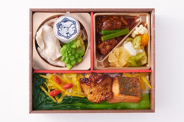 美虎-Miyu-（岩槻店）-【鶏叉焼×鮭叉焼】焙煎ごましゃぶと柚子香ごはん