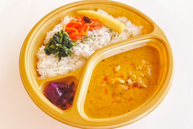 銀座ナイルレストラン（岩槻店）-特製チキンカレー 野菜のせ