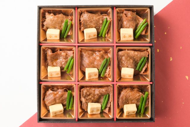 国産黒毛和牛の特選すき焼