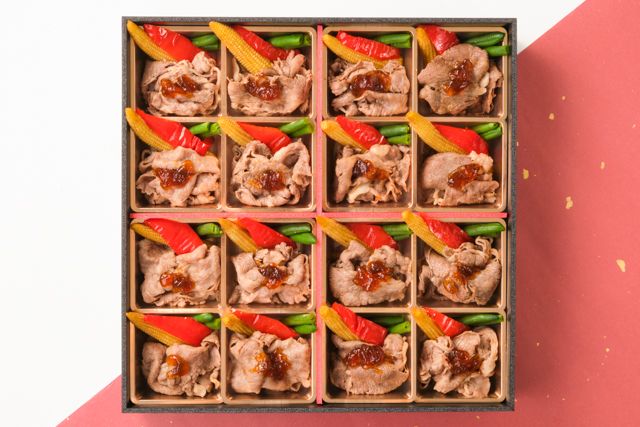 ポン酢ジュレ仕立ての国産黒毛和牛しゃぶ