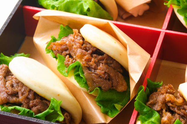 国産黒毛和牛焼肉バーガー