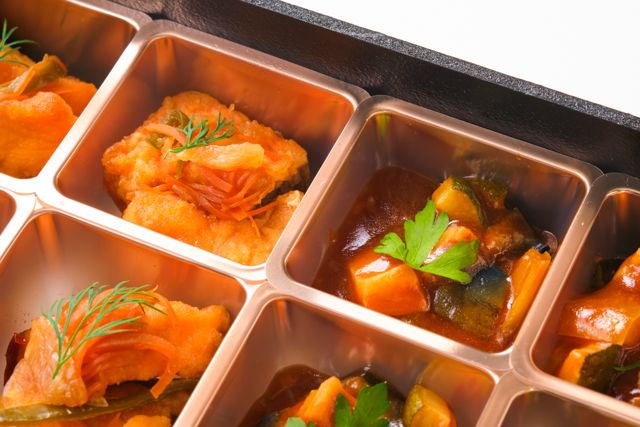 鮭の南蛮漬＆和風ラタトゥイユ