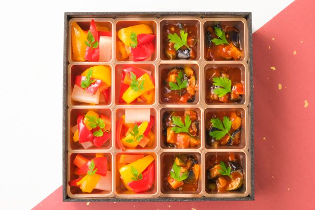 和風ラタトゥイユ＆彩り野菜のピクルス