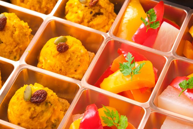 彩り野菜のピクルス＆南瓜のデリサラダ